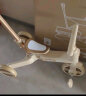 凤凰（Phoenix）儿童三轮车儿童车1-3岁儿童脚踏车宝宝三轮车可推可骑儿童脚踏车 卡其棕丨推把款+骑滑四合一 晒单实拍图