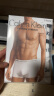 Calvin KleinCK 男士平角内裤套装套盒 3条装 送男友礼物 U2664G 998黑白灰 S  实拍图