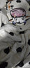 南极人（Nanjiren）冬季毛毯被子加厚毯子双层拉舍尔单人午睡沙发盖毯婚庆保暖学生 奶牛 180cmX220cm约6斤 实拍图