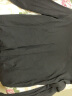 凡客诚品（VANCL）长袖T恤四季款纯棉纯色体恤圆领简约上衣打底衫 黑色 2XL  实拍图