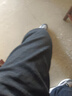 罗蒙（ROMON）男士牛仔裤男秋冬商务休闲裤男弹力直筒男裤厚款深档直筒长裤高腰 黑灰色+黑灰色【冬季款】 加绒 34 【腰围2尺7建议145-155斤】 实拍图