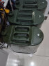 海斯迪克 HKW-157 工业加厚铁皮汽油桶 汽油桶 柴油桶加油壶 汽车备用油箱 立式扁桶30L 实拍图