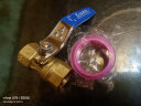埃美柯球阀黄铜加厚自来水总阀家用开关冷热水手动球阀风机盘管阀门2266 DN15=1/2=4分家用款 实拍图
