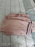曲果（QUGUO）品牌睡衣女士秋冬季长袖海岛绒冬天薄款绒质秋冬款开衫家居服套装 2607桃粉色 L 【建议100-120斤】 实拍图