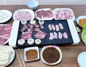 苏泊尔（SUPOR）电烤炉烤肉锅家用多功能大功率轻油少烟大容量4-6人不粘电烤盘烤肉机 GJ4025P806 1层 实拍图