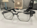 华为耳机智能眼镜 飞行员全框光学镜 透灰色 实拍图