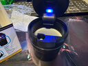 巫记汽车载烟灰缸创意高档多功能带盖自动男车用高级感神器车内饰用品 大众专用—高档烟灰缸 星空银 中号 实拍图