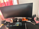 AOC34英寸准4K 165Hz曲面带鱼屏电竞游戏21:9显示器1MS响应电脑办公屏幕HDR10外接笔记本护眼分屏 旗舰款180HZ/HVA快速液晶/CU34G3X 实拍图