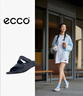爱步（ECCO）勃肯鞋女 平底外穿凉拖鞋 软底运动沙滩鞋  科摩206823 HL 黑色20682301001 37 实拍图