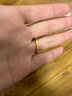 潮宏基 回潮黄金戒指女素圈指环手饰时尚通勤送女友新年礼物 计价 约1.75g 女士12号 实拍图