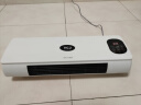 VCJ暖风机家用浴室台壁挂式取暖器电暖器 桌面便携移动防水速热电暖风烘衣冷暖两用浴霸电暖气热风机 【遥控数显款】1秒速热+涡轮降噪+居浴两用 实拍图