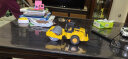 林达（LINDA） 儿童大号惯性工程车翻斗卡车水泥搅拌车男孩子挖掘机玩具车模型 压路机8135 晒单实拍图