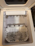 西屋（Westinghouse）制冰机小型家用15KG学生宿舍迷你商用全自动圆冰块制造器制造机小型家用商用制冰机迷你制冰机冰机 奶酪白(自清洁功能+紫外线杀菌) 晒单实拍图
