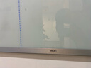 得力挂式白板180*90cm 全面屏磁性钢化悬挂式玻璃白板办公会议写字板黑板(含白板擦 白板笔 磁钉)MZ103 实拍图