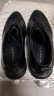 红蜻蜓男士牛皮商务休闲皮鞋男耐磨低帮系带男单鞋 WTA32555黑色43 实拍图