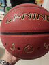 李宁（LI-NING）篮球CBA职业联赛室内外训练比赛篮球吸湿PU耐磨耐打6号女子篮球 实拍图