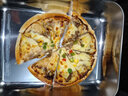 展艺披萨榴莲芝士披萨半成品微波炉烤箱加热即食速冻饼底皮烘焙原料 升级黑椒牛肉披萨180g*3份 实拍图