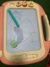 欣格儿童画板可擦写磁性画板超大号早教玩具1-2-3岁男女孩DIY绘画婴儿彩色写字板笔宝宝涂鸦板生日礼物粉色 实拍图