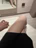 JOHUAN丝袜女连裤袜1D超薄顺滑无缝丝袜宽边脚尖透明无痕裆丝袜子 1D全透明（黑色）80-120斤 均码 实拍图