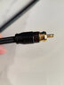 YYTCG发烧级同轴音频线RCA莲花头6N无氧铜带屏蔽 SPDIF电视CD功放Coaxial75欧姆低音炮线1米 实拍图