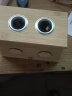 御道 竹制双孔艾条盒（含推进器*2）艾灸盒带风门可调温艾炙盒随身灸艾盒 木质(适用直径1.5-2.0艾条) 实拍图