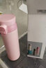 乐扣乐扣（LOCK&LOCK）缤纷弹跳盖保温杯水杯不锈钢杯316不锈钢学生男女便携随手杯 粉色-450ml 实拍图