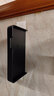 摩尚（moshang）枪灰厕所纸巾盒纸巾架壁挂免打孔卫生间手机架卫生纸置物架厕纸盒 黑色手机纸巾架 实拍图