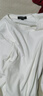 真维斯（JEANSWEST）长袖T恤男士秋冬打底衫男圆领上衣弹力贴身保暖秋衣百搭内穿体恤 白色（圆领） L （推荐110-125斤） 实拍图