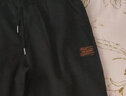 顶峰保罗（Dingfengbaoluo）裤子男士潮牌宽松秋季休闲长裤男运动束脚九分裤237黑色L 实拍图