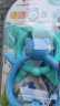 贝亲（Pigeon）硅橡胶安抚牙胶套装（活力蓝绿）3-6个月以上 NA34 实拍图