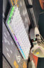 ROG魔导士竞技版月耀白 机械键盘双通道Type-C有线键盘游戏键盘68键小键盘PBT键帽 NX冰川蓝轴RGB背光 实拍图