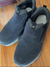 斯凯奇（Skechers）男鞋保暖男靴高帮鞋加厚加绒棉鞋一脚蹬休闲运动鞋237283C 海军蓝色/灰色/NVGY 40 实拍图