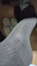 南极人（Nanjiren）10双装男士袜子男夏季黑白色时尚百搭吸汗透气中筒ins潮流运动袜 10黑【中筒】 均码 实拍图