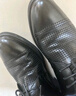 奥康（Aokang）凉鞋男士夏季商务正装皮鞋透气打孔舒适办公德比牛皮鞋子男黑41 实拍图
