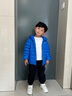 Skechers斯凯奇小暖宝羽绒服男童女童外套保暖秋冬童装P424K076/P425K050 公主蓝/007G 120 实拍图