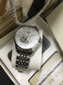 冠琴（GUANQIN）瑞士认证手表男士全自动机械表镂空飞轮防水男表圣诞礼物送男友 大师版-精钢白面 实拍图