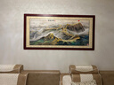 【山水装饰画】客厅沙发背景墙山水鸿运当头办公室床头风景国画 571万里长城 D：长2米X高1米   【 大号 】 实拍图