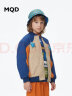 MQD童装男童棒球领外套2023秋装新款儿童立体夹克 藏蓝 140 实拍图