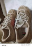 adidas「T头鞋」VL COURT休闲板鞋德训鞋男女阿迪达斯官方轻运动 白色/暗红/金色 38 晒单实拍图