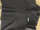 李宁速干短袖polo衫商务男女衬衫2026夏季 宽松透气T恤翻领休闲运动薄 黑色 速干透气轻薄 M 建议115-130斤 实拍图