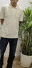 布克兄弟（BrooksBrothers）男夏季金羊刺绣珠地网眼修身短袖Polo衫 4004-藏青色 M 实拍图