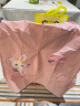 牧萌儿童雨衣带书包位男童女童女孩加长全身学生雨披 粉美人鱼 3XL 实拍图