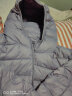 雅鹿轻薄羽绒服女短款连帽秋冬新款90绒轻便外套ap 浅紫色 170/XL 实拍图