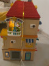 费乐（FEELO）儿童玩具过家家套装别墅屋城堡房子拼装积木3-6岁男孩女孩8岁礼物 四层风车大楼+灯光件4娃娃1飞狗 晒单实拍图