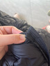 鸭鸭（YAYA）中老年羽绒服男休闲连帽短款爸爸装轻薄羽绒服外套KLZ 黑色 2XL /185 晒单实拍图