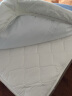 富安娜床垫子便携垫被 铺底加厚席梦思保护垫 宿舍租房床褥榻榻米软垫子 纯棉面料三维抑菌款 白 约3cm 1.8米床 180*200cm 实拍图