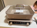 美的（Midea）超薄速沸电火锅 鸳鸯锅 火锅专用锅5分钟分区速沸8L分体式多功能锅电煮锅火锅锅HGS352866 实拍图