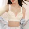 婷美大码胖mm无痕内衣女大胸显小聚拢无钢圈防下垂收副乳文胸罩薄款 实拍图