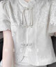 苏彩尼（SUCAINI）新中式连衣裙女装2024夏季新款国风套装小个子气质盘扣长裙子夏天 1827杏色 M（建议97-106斤） 晒单实拍图