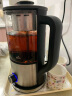 西麦（CIMI）煮茶壶蒸汽喷淋式煮茶器办公室养生壶黑茶蒸茶器花茶壶 1008双网（316L发热盘） 1.2L 实拍图